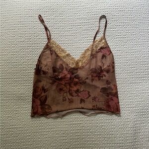 Motel Rocks mesh tank in size Small